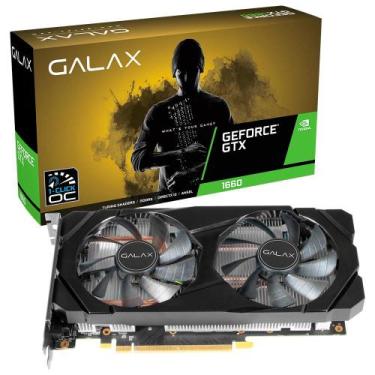 Imagem de Placa de video geforce gtx 1660 1 click oc 6gb 192 bits dp/hdmi/dvi 60