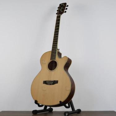 Imagem de Violão Elétrico Slim Tampo Maciço Fishman SFX CED NS Cort