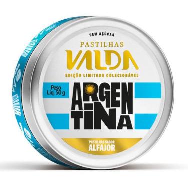 Imagem de Pastilhas Valda Argentina Sabor Alfajor Sem Açúcar Edição Limitada Col