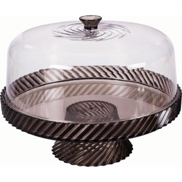 Imagem de Boleira Alta Twist A1 com Tampa Livre de BPA Reciclável para Alimentos Plasútil