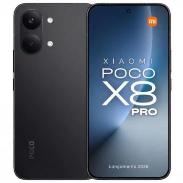 Imagem de Lançamento Xiaomi POCO X8 PRO 2026  512GB 256GB  Tela AMOLED 120Hz  16