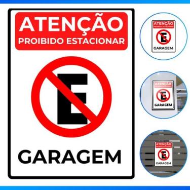 Imagem de Adesivo proibido estacionar - Efd Colors