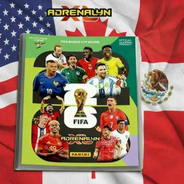 Imagem de Álbum Panini COPA 2026 Fichário Brinde LATA MÉXICO Card Grande FLORIAN