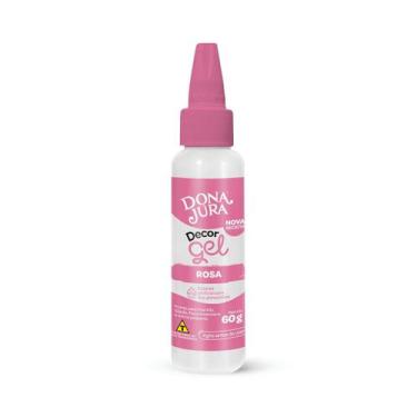 Imagem de Corante em Gel Rosa DecorGel 60g Dona Jura