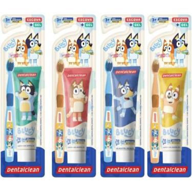Imagem de Gel Dental Dentalclean Infantil Bluey 50G + Escova Dental MC