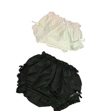 Imagem de Calcinha bebê Bunda rica algodão luxo tapa fralda - Luxo baby, Kit 7