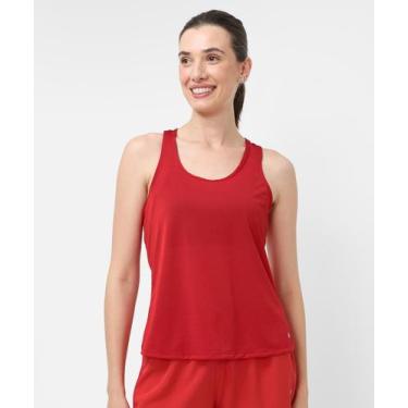 Imagem de Blusa Regata Feminina Dry Fit Fitness Marisa Vermelho-76073, Vermelho,