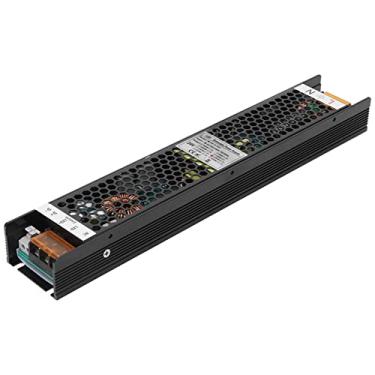 Imagem de Fonte de alimentação de dimerização, fonte de alimentação com interruptor de LED para suporte de alojamento, dormitórios para luminárias de tira de LED, armários de cozinha(24V / 8,33A)