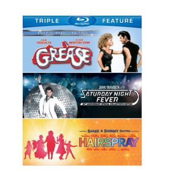 Imagem de Grease/Saturday Night Fever/Hairspray (3FE)(BD) [Blu-ray]
