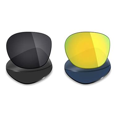 Imagem de Mryok 2 pares de lentes polarizadas de substituição para óculos de sol Oakley Latch – Opções