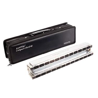 Imagem de East top 48 Group Chord Harmonica Key of C with Case, Upgrade Chord Mouth Organ Gaitas para adultos, Jogador de banda profissional e estudantes