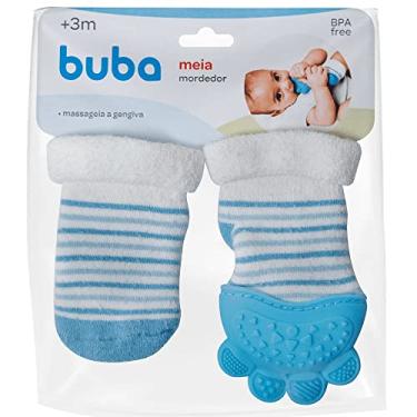 Imagem de Meia Com Mordedor Azul