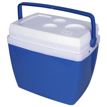 Imagem de Caixa Térmica 34 Litros Azul com Alça - Mor 1009238