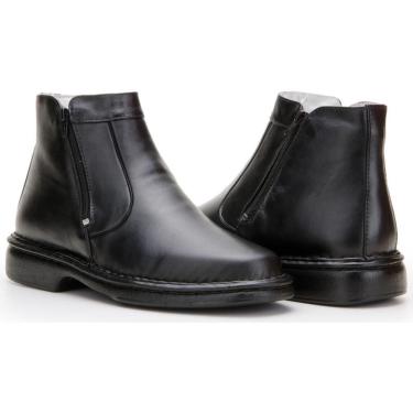 Imagem de Bota Capelli Boots Anti Estresse em Couro com Zíper Lateral Masculina