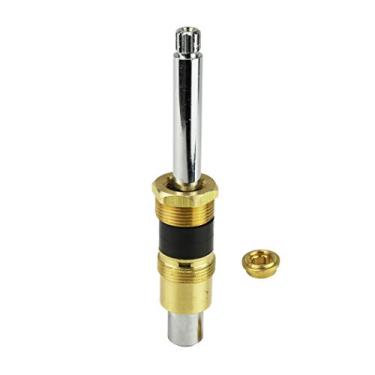 Imagem de Danco Haste fria quente 15396B 11I-9H/C para torneiras de banheira de Repcal/guindaste com tampa e contraporca