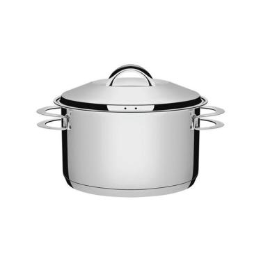 Imagem de Caçarola Funda Aço Inox 20cm 3,65l Solar Tramontina