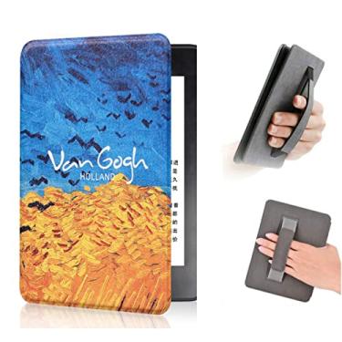 Imagem de Capa compatível com a 11ª geração do Kindle lançado em 2022, modelo (C2V2L3). Capa à prova de queda com alça de mão e despertar para hibernar automático, não para Kindle Paperwhite de 11ª geração