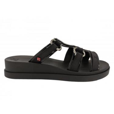 Imagem de Chinelo Slide Zaxy Objetiva Feminino Preto 18609