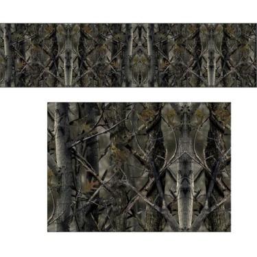 Imagem de Adesivo Camuflado Madeira Árvores Vegetal Marrom 2,00X0x50 - Plim Shop