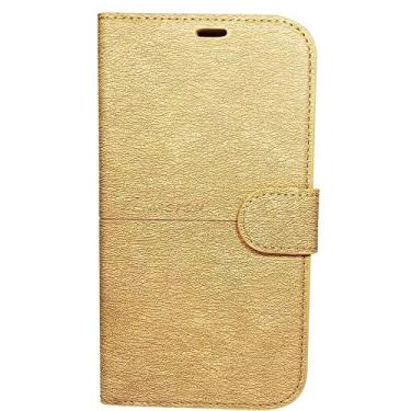 Imagem de Capa Carteira (Dourada) Flip Antishock Xiaomi Redmi Note 8 6.3 + Película de Gel