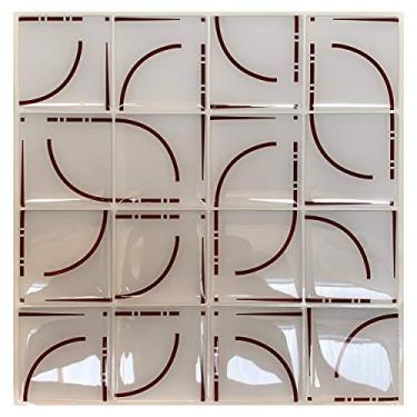 Imagem de Pastilha Adesiva Resinada Equilíbrio Kit 4 Placas Adesivo 3 M