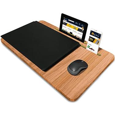 Imagem de Suporte Mesa Para Notebook Tablet Celular P/Usar Na Cama 56x33 Jade
