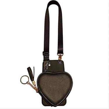 Imagem de Carteira de coração Big Love bolsa de batom cordão transversal bolsa de presente para menina para iphone 14 Pro Max 12 11 13 Pro Max Xs Xr 7 8plus X capa, A, para iphone XS MAX