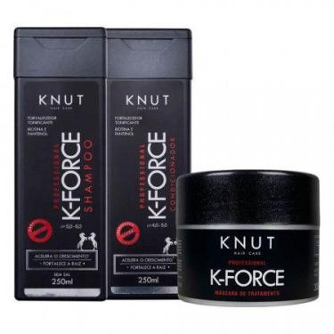 Imagem de Kit Knut K-Force - Shampoo + Condicionador + Mascara 3 Produtos