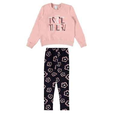 Imagem de CONJUNTO FEMININO MOLETOM MALWEE KIDS - TAM 10 AO 18-Feminino