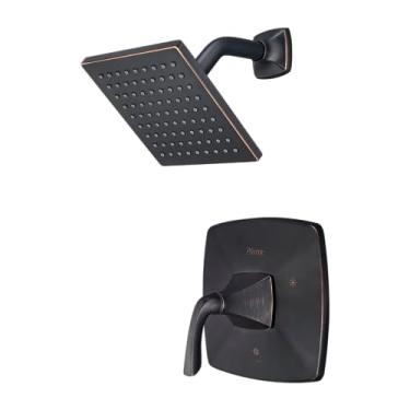 Imagem de Pfister LG897BSY LG89-7BSY Bronson 1 manípulo de chuveiro apenas acabamento em bronze toscano, 2 furos