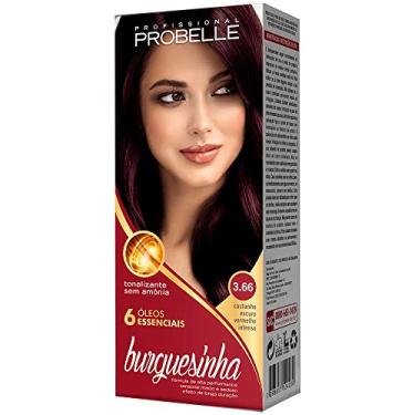 Imagem de Probelle - Tonalizante Probelle Burguesinha 3.66 Acaju Purpura