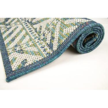 Imagem de Tapete Aurora Retangular de 50X80 cm, Cor Multicolorido, Edantex.