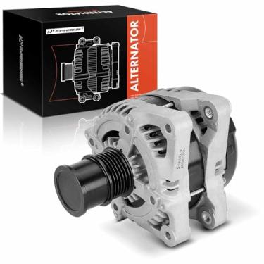 Imagem de A-Premium Alternador compatível com Ford Focus 2015 2016 2017 2018 L3 1.0L, 12V 150A polia desacopladora de 6 sulcos no sentido horário, substituição # CV6Z10346C, 2036342099
