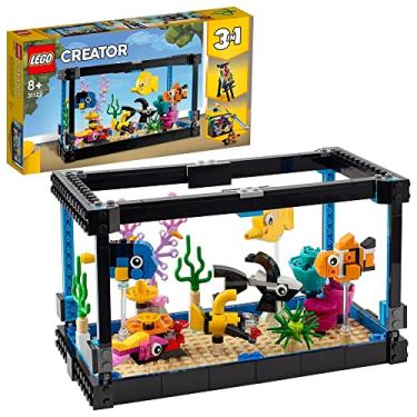 Imagem de Lego Creator Fish Tank (31122) e Lego Brickheadz Pets Goldfish (40442) Conjunto exclusivo