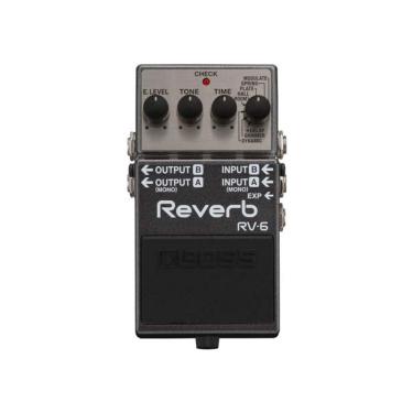 Imagem de BOSS Reverb Guitar Pedal RV-6 compacto e versátil reverb pedal com rico  expansivo soundDial rv6