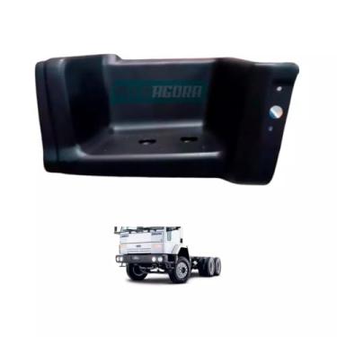 Imagem de ESTRIBO ESQ CARGO TRACADO 2422 2425 2626 2630 2628E 2622E 2632E 2932E 5032E 6332E BETONEIRA 1 DEGRAU PLÁSTICO