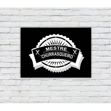 Imagem de Placa Decorativa MDF Cantinho do Churrasco 35