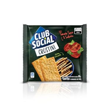 Imagem de Biscoito Salgado Club Social Crostini tomate seco e salsinha 80g