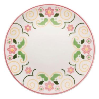 Imagem de Kit 2 Pratos De Sobremesa Unni Lima Oxford Cerâmica 19 Cm