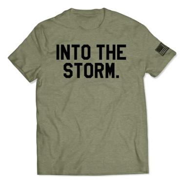 Imagem de FRONING FARMS EST. 2016 Camiseta Into The Storm 2.0 Parent, OD Green, P