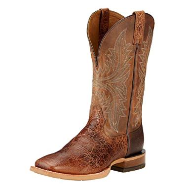 Imagem de Ariat Cowhand Western Cowboy Bota masculina, Argila/Castanho-Acinzentado, 10 Wide