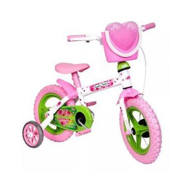 Imagem de Bicicleta Aro 12 Para Menina Rosa Sweet Heart Com Bolsa - Styll Baby