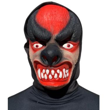 Imagem de Máscara Fera Raivosa Halloween Carnaval Fantasia Teatro Terror Assustador Cosplay