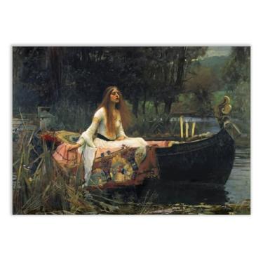 Imagem de Placas Decorativas Obras de Arte Pinturas Famosas Decoração Quarto Sala Van Gogh, Monet, Da Vinci, Monalisa, Tarsila, Kint, Botticelli, Vermeer, Rembrandt, Picasso, Michelangelo