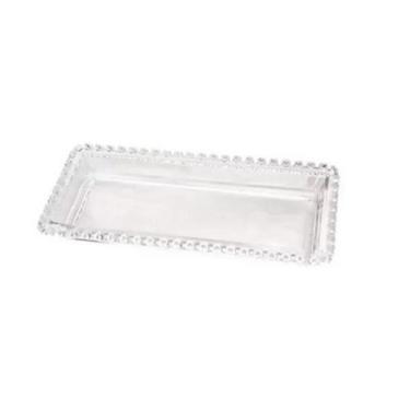 Imagem de Travessa Oval De Cristal Coração Lyor - 25cm X 13 X 2,50cm