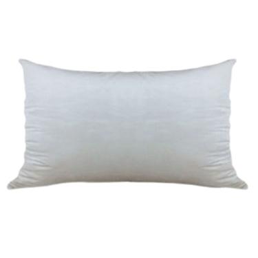 Imagem de Almofada Baguete Veludo Liso Branca 299-02  35X58 Decortextil