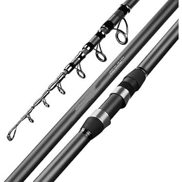 Imagem de Vara de pesca, vara de pesca telescópica 2,7M-5,4M Pólo marítimo Vara marítima Ultra-ght Vara de arremesso de longo alcance Vara de pesca de longo alcance Pesca telescópica Equipamento de pe