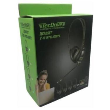 Imagem de Fone de ouvido headset F-10 inteligente TecDrive - X-CELL,  Vermelho