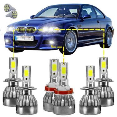 Imagem de Kit Ultra Led Bmw 330i/20/25/28/40/x1/x3 02/19 20000lm 6500k - Fx Auto