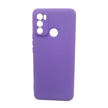 Imagem de Capa Capinha Compatível Com MOTOROLA moto g60 Xt2135 tela 6.8 Silicone